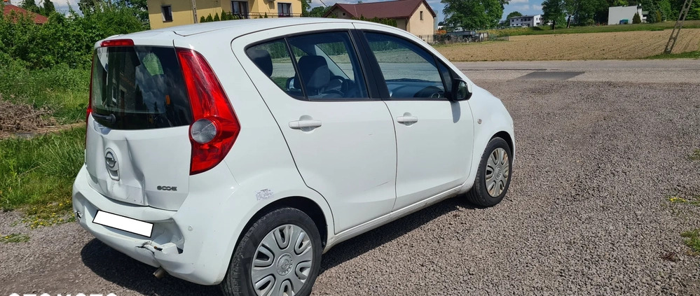 Opel Agila cena 6800 przebieg: 128000, rok produkcji 2014 z Jarocin małe 352
